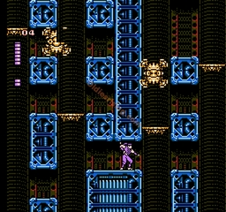 une photo d'Ã©cran de Blue Shadow sur Nintendo Nes